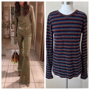 New! Bruce Glen for Stitch Fix metallic stripe top nwt 17574